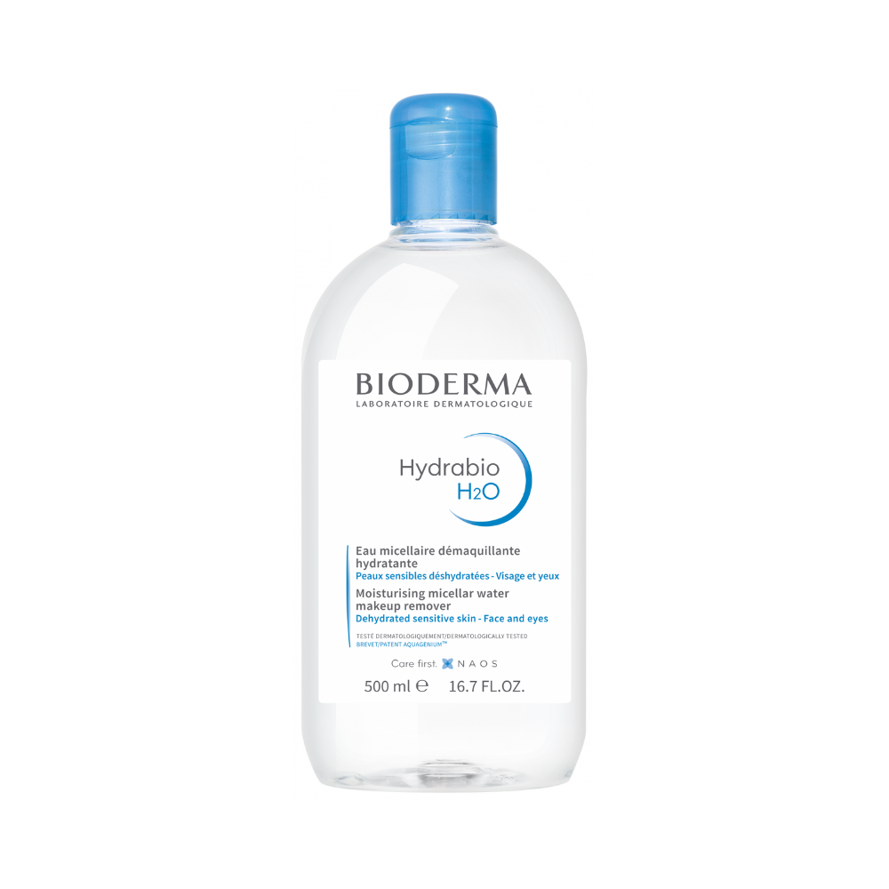 Bioderma Hydrabio H2O Micellar Water Makeup Remover 500ML