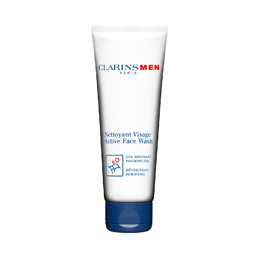 Clarins Men Active Face Wash Foaming Gel